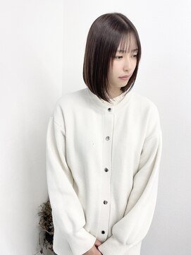 シアー(sheer) 《sheer/大黒》＃ミニボブ＃レイヤーボブ＃ピンクベージュ