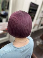 ストーン(STONE)&nbsp;くすみピンクボブ