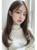 髪質改善　艶髪　愛され韓国風　前髪カット 小顔　梅田