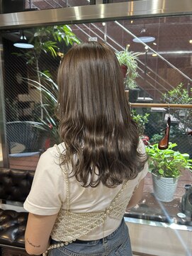 キュリオ(CURIO) ブリーチなしで作る柔らかマロベージュ◎