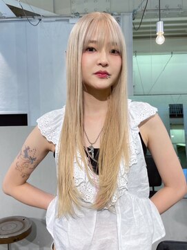 カシェ ホリエ(CACHE HORIE) ハイトーン/ブロンド/ロングレイヤー