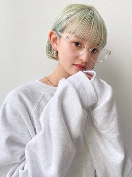 ゲーム 吉祥寺店(GAME) インナーカラー/ダブルカラー/ミルクティーベージュ/ボブ