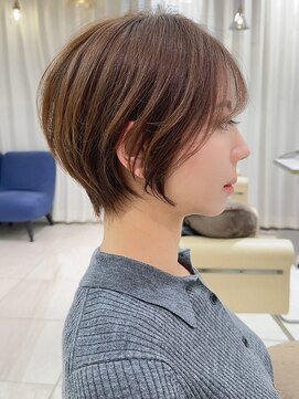 アンド ストーリーズ(&STORIES) ショートボブ髪型30代40代50代前髪あり前髪なし面長丸顔【倉田】