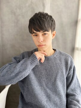アルネ プラスエヌ(ARNE+n) 20代30代40代　束感ナチュラル黒髪マッシュモテ髪＃969
