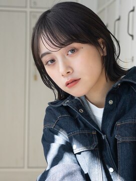 ガーデンヨコハマエスト(GARDEN YOKOHAMA est) メルティーカラー　似合わせカット　レイヤーボブ