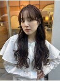 #ロングパーマ #ふんわりパーマ
