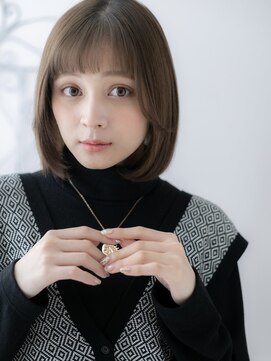 ヘアスタジオ ガロウ(hair stuido garou) 黒髪/ボブルフ/ネビージュ/小顔/ワンレン/髪質改善/前髪/盛岡37