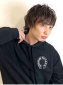 ナチュラルウルフパーマ