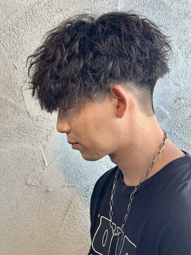 ニアウ 高崎店(Niau) ツイストスパイラルパーマメンズパーマメンズマッシュ群馬高崎