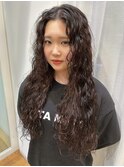 HANA KOHARUちゃん風パーマカーリーパーマロングパーマIC-2