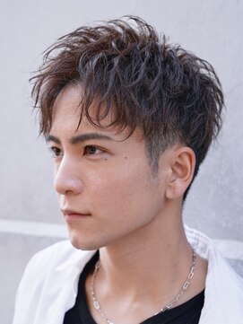 フィフス 仙台(fifth) 仙台短髪スパイキーショートツイストスパイラルパーマ30代40代◆