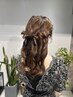 【王道ヘアセット♪】ハーフアップ/おだんご/巻き髪/シニヨン等 ￥4,840[渋谷]