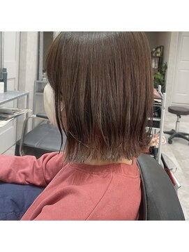 ソヨン 本厚木店(SOYON) 束感ボブ/外はねボブ/ベージュブラウン/本厚木