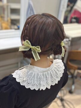 ヘアセットサロン ミント(Hair set salon MINT) ツインお団子