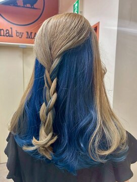 エターナルバイマティーナ(Eternal by MATINA) 【ハイトーン×ネイビー】池袋美容室