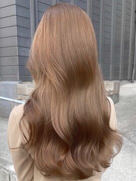 ニトバイアンキシム(nit by ahnkism) 外国人風ミルクティーベージュケアブリーチ堀江