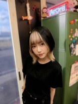 アラレ(ARARE)&nbsp;アンブレラカラー　レイヤーボブ