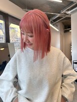 ノーイェス(NOYES)&nbsp;neon pink×Bob