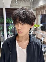 ファルベ(Farbe) フェザー/サーフカール/センターパート/波巻きツイスパ