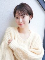 ハウスアンドヘアーワークス(House&Hair works)&nbsp;前髪長め大人小顔ショート30代40代50代　藤沢