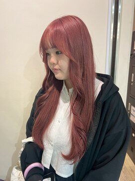 ブリックバイブレイス 千葉 千葉中央(brick by brace) 千葉駅/着物ヘア/大人ガーリー/ダークアッシュ/似合わせカット