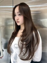 ルームバイシー 新宿(Loom. by Sea)&nbsp;□伸ばしかけヘア×ブリーチなしカラー ［髪質改善］