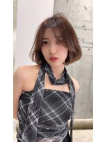 ロンドルピナス 小倉(Lond Lupinus)&nbsp;ミディアムレイヤーカット/似合わせカット/大人ガーリー/20代