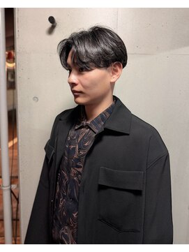 オムファミーユラグ(homme, famille raugh) 王道センターパート