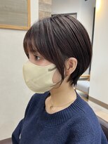 トゥーリ(tuuli)&nbsp;20代30代40代50代/大人可愛いショートボブ/ピンクブラウン