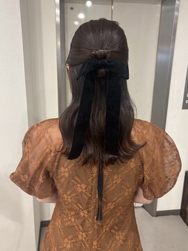 ゼストララ(ZEST Lara) 結婚式お呼ばれヘアセット