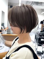 ゴカン バイ ジル ブラン 名古屋(Gokan by JIL BLAN)&nbsp;ハイライトバレイヤージュダブルカラーショートカット30代40代