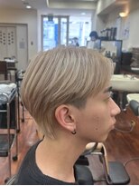 メンズ美容室 タカミ ミルクティーベージュ