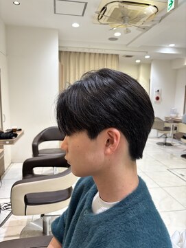 アッシュ 中野店(Ash) メンズ/曲がる縮毛矯正/縮毛矯正