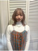 ミディアムレイヤーとオレンジブラウン