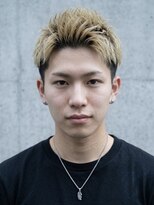 ヘッドストック 大和八木店(HEAD STOCK)&nbsp;ブリーチアクティブショートスパイキーショートテーパーフェード
