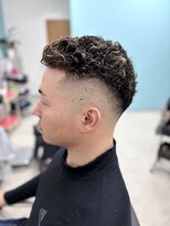 サムズヘア(Sam's hair)&nbsp;メンズカットゴクドウパーマメッシュ