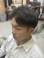カットハウス パセリ&nbsp;センターパートショート　　<理容室>/メンズ/バーバー/サロン