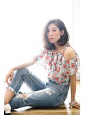 レディーモードなこなれ感ボブ