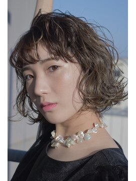 ヒアカアヴェダ 天神VIORO (Heaka AVEDA) 大人かわいいパーマボブヘア【20代/30代/40代/髪質改善】