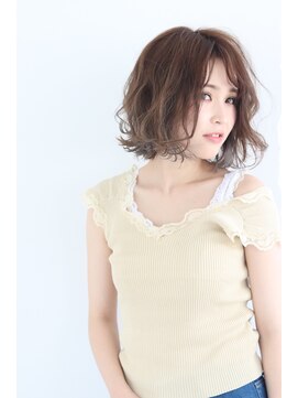 オーストヘアーフィガロ 本通り店(Aust hair Figaro) フォギーベージュ×ラフウェーブ
