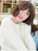 *bliss浦和*フェミニンボブ☆ふわくしゅくせ毛風a