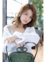 エヌアンドエー 草加店(N&A)&nbsp;鎖骨ミディアム×ウェーブ