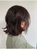 【Gree小川真由美】ボブパーマ*シナモンベージュ*ゆるふわパーマ