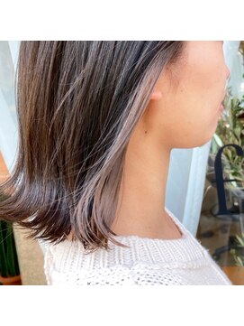 ファヴォリ(favori) 【favori 自由が丘】ボブ×インナーカラー