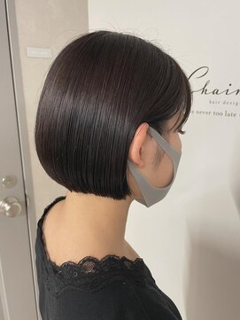 シェノン(Chainon.) 〈Chainon.〉相性バツグン◎暗髪×ミニボブ