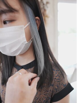 ボアップ 松山店(boappu) #インナーカラー#シルバーカラー#ホワイトカラー