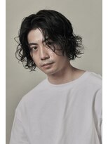 ジュネス(JUNES) ミディアムボブパーマスタイル