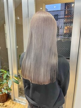 アルカナ 明治神宮前原宿(ARCANA) ホワイトベージュ デザインカラー ハイライト インナーカラー