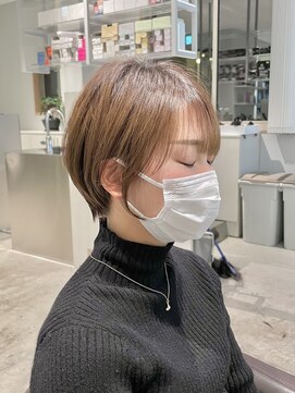 ケリーアン 太田(kelly.un) ふんわりひし形コンパクトショート群馬太田顔まわりカット