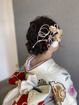 ヘアークラフト(hair craft) 2023年　成人式スタイル